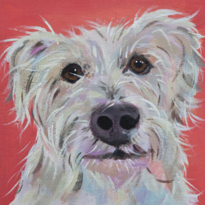 A dog portrait by Mary Butler